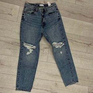 Zara ripped jeans SZ 10